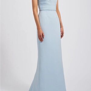 Amsale ice bridesmaid dress